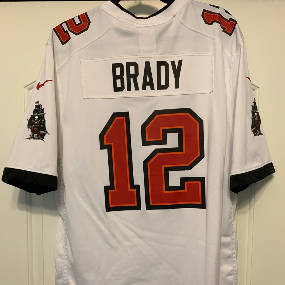 Tom Brady - white Tampa Bay Buccaneers Nike NFL Jersey